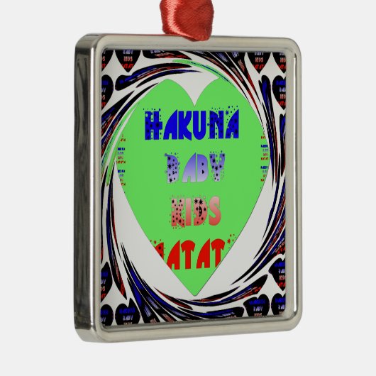 Creëer Uw eigen lumierige Baby van het Kind Metalen Ornament (Rechts)