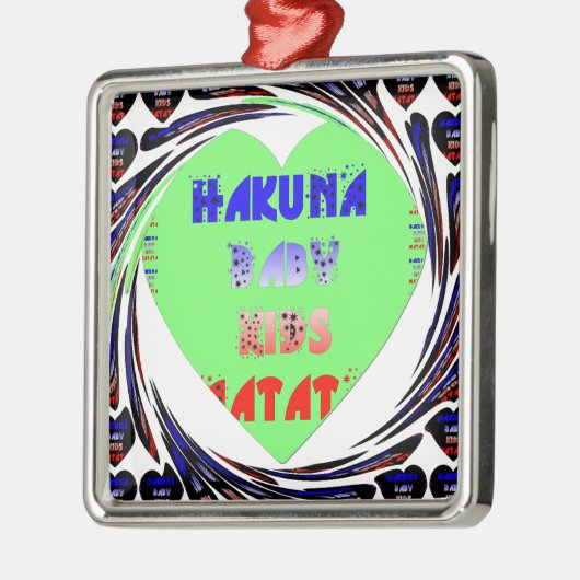 Creëer Uw eigen lumierige Baby van het Kind Metalen Ornament (Links)