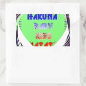 Creëer Uw eigen lumierige Baby van het Kind Rechthoekige Sticker (Tas)