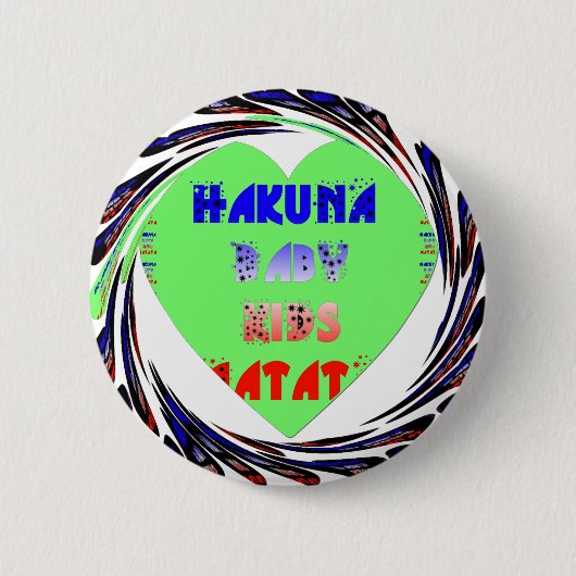 Creëer Uw eigen lumierige Baby van het Kind Ronde Button 5,7 Cm (Voorkant)