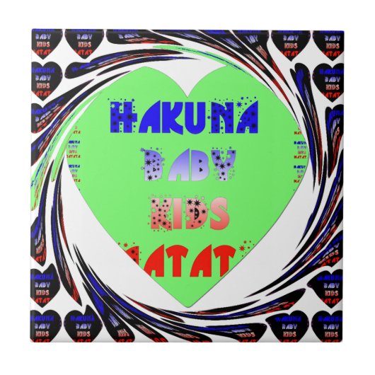 Creëer Uw eigen lumierige Baby van het Kind Tegeltje (Voorkant)