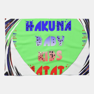 Creëer Uw eigen lumierige Baby van het Kind Theedoek