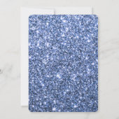 Creëer uw eigen Lux bruiloft glitter print Kaart (Achterkant)