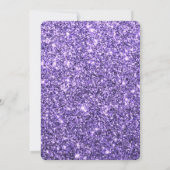 Creëer uw eigen Lux bruiloft glitter print Kaart (Achterkant)