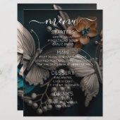 Creëer uw eigen luxe  vlinder menu (Voorkant / Achterkant)