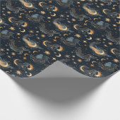 Creëer Uw eigen Maangodin Celestial Cadeaupapier (Hoek)