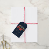 Creëer Uw eigen Magic Grl Pwr Girl Power Cadeaulabel (Met Touw)