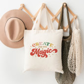 Creëer Uw eigen Magic Grl Pwr Girl Power Tote Bag