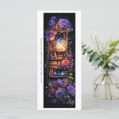 Creëer Uw eigen magische boeken & Rozen Bladwijzer (Staand voorkant)