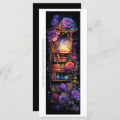 Creëer Uw eigen magische boeken & Rozen Bladwijzer (Voorkant / Achterkant)