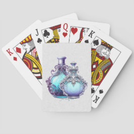Creëer Uw eigen magische drankflessen Pokerkaarten