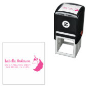 Creëer Uw eigen magische eenhoorn retouradres Zelfinktende Stempel (In situ)