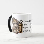 Creëer uw eigen magische kerst gnoom Cadeau Mok (Voorkant links)