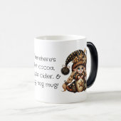 Creëer uw eigen magische kerstgnoom cacao mok (Voorkant rechts)