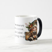 Creëer uw eigen magische kerstkoekjes mok (Voorkant rechts)