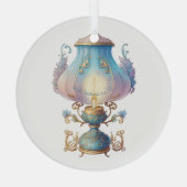 Creëer Uw Eigen Magische Sprookjeslamp Glas Ornament (Achterkant)