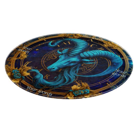 Creëer Uw eigen magische Steenbok altaarbord Snijplank (Hoek)