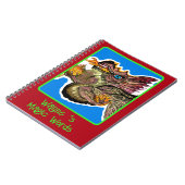 Creëer Uw eigen Magische Vuurdraak Notitieboek (Linkerzijde)