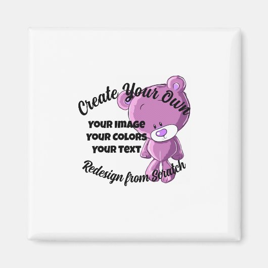 Creëer Uw eigen. - Magneet (Voorkant)