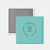 Creëer Uw eigen Magneet (Voorkant / Achterkant)