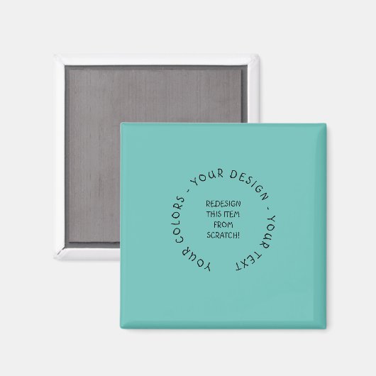 Creëer Uw eigen Magneet (Voorkant / Achterkant)