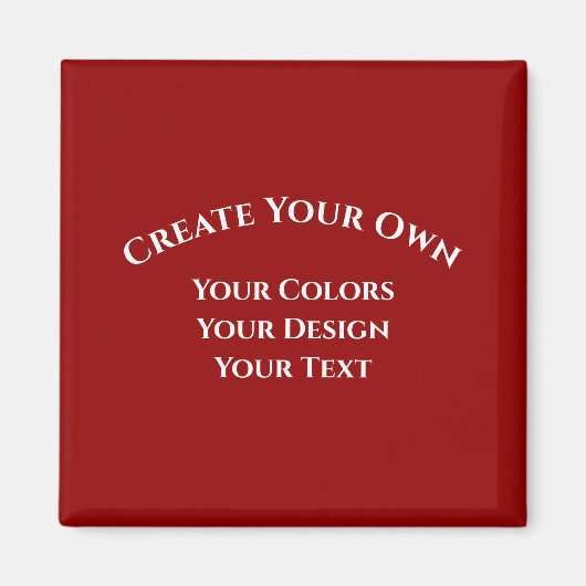 Creëer Uw eigen Magneet (Voorkant)