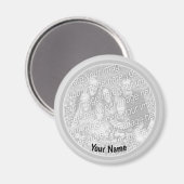 Creëer Uw eigen Magneet (Voorkant / Achterkant)