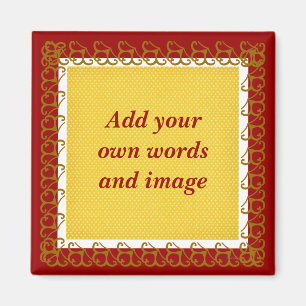 Creëer Uw eigen magneet (cranberry)