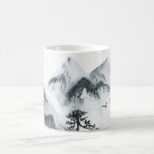 Creëer Uw eigen majestueuze bergen Magische Mok (Center)