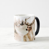 Creëer uw eigen majestueuze herten magische mok (Voorkant rechts)