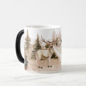 Creëer uw eigen majestueuze herten magische mok (Voorkant links)