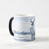 Creëer Uw eigen majestueuze winterherten Magische Mok (Voorkant links)