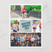 Creëer uw eigen Marathon hardloop foto Briefkaart (Voorkant)