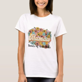 Creëer Uw eigen Mawmaw Flowers T-shirt