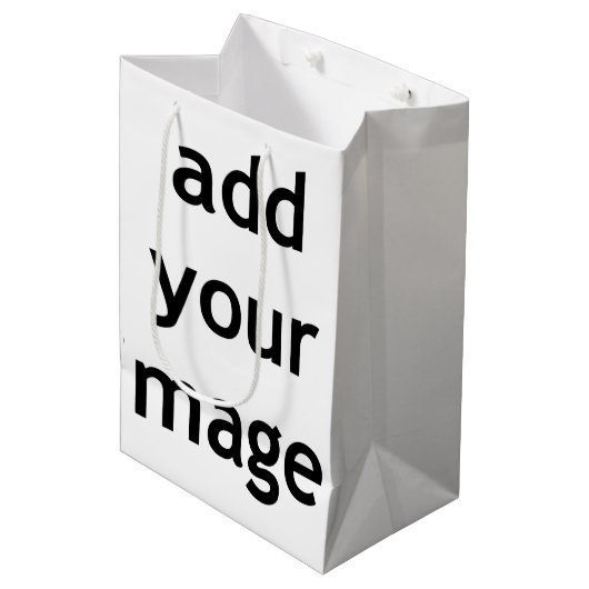 Creëer uw eigen medium cadeauzakje (Voorkant Gekanteld)