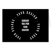 Creëer Uw eigen menukaart (Voorkant Horizontaal)