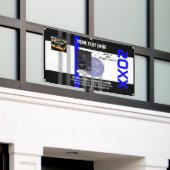 Creëer Uw Eigen met 3 afbeeldingen en 7 regels tek Spandoek (Buitenkant Gebouw)