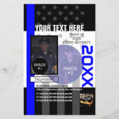 Creëer Uw Eigen met 3 afbeeldingen en 9 lijnen tek Flyer (Voorkant)