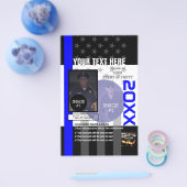 Creëer Uw Eigen met 3 afbeeldingen en 9 lijnen tek Flyer (Enkel)