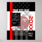 Creëer Uw Eigen met 3 afbeeldingen en 9 lijnen tek Poster (Voorkant)