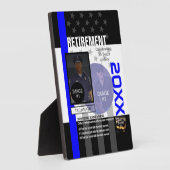 Creëer Uw Eigen met 3 afbeeldingen en 9 tekstlijne Fotoplaat (Zijkant)