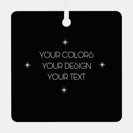 Creëer Uw eigen Metalen Ornament (Voorkant)