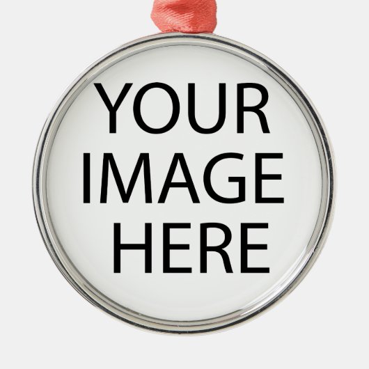Creëer Uw eigen. Metalen Ornament (Voorkant)
