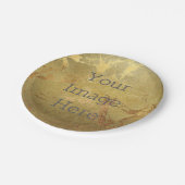 Creëer uw eigen metallic gouden faux Folie marmer Papieren Bordje (Gekanteld)