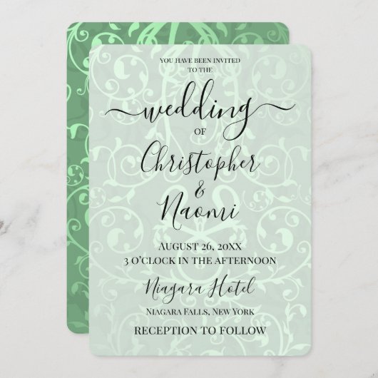 Creëer uw eigen   metallic patroon kaart (Voorkant / Achterkant)