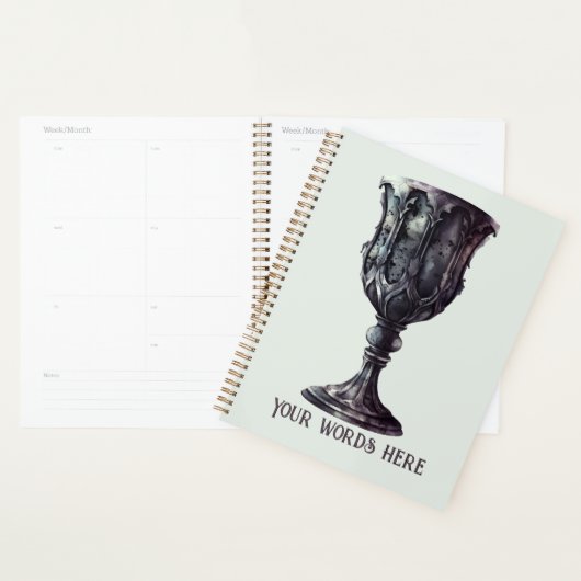 Creëer Uw eigen middeleeuwse gotische kelk Planner (Display)