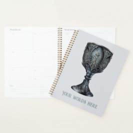 Creëer Uw eigen middeleeuwse kelk Planner