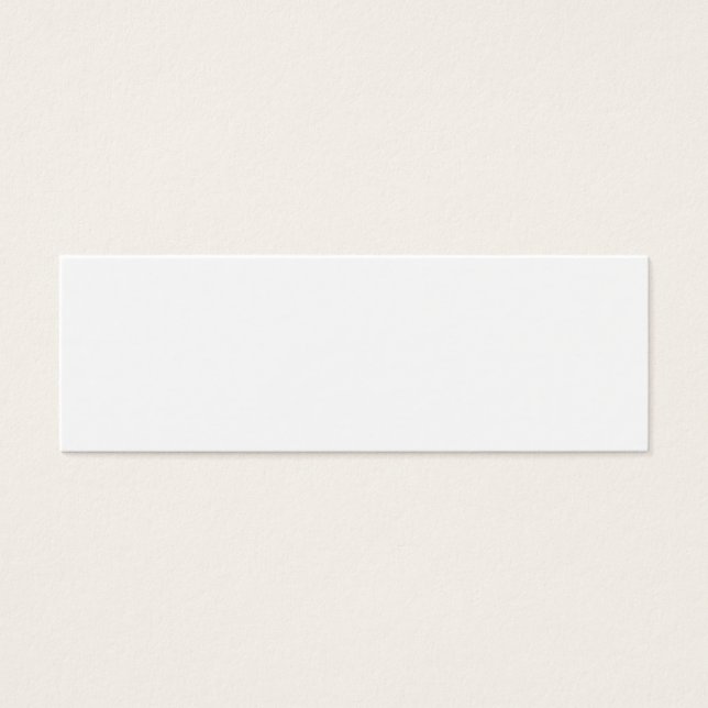 Creëer uw eigen mini-bladwijzer mini visitekaartjes (Voorkant)