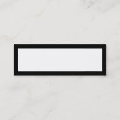 Creëer Uw eigen Mini Visitekaartje (Achterkant)