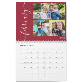 Creëer uw eigen minimaal 3 foto's collage script kalender (Feb 2026)